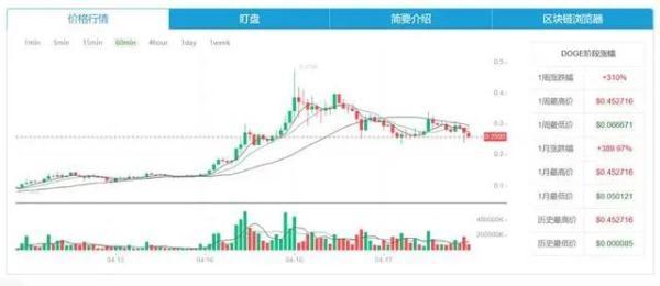 狗狗币历史价格走势图_狗狗币_狗狗币最新价格行情