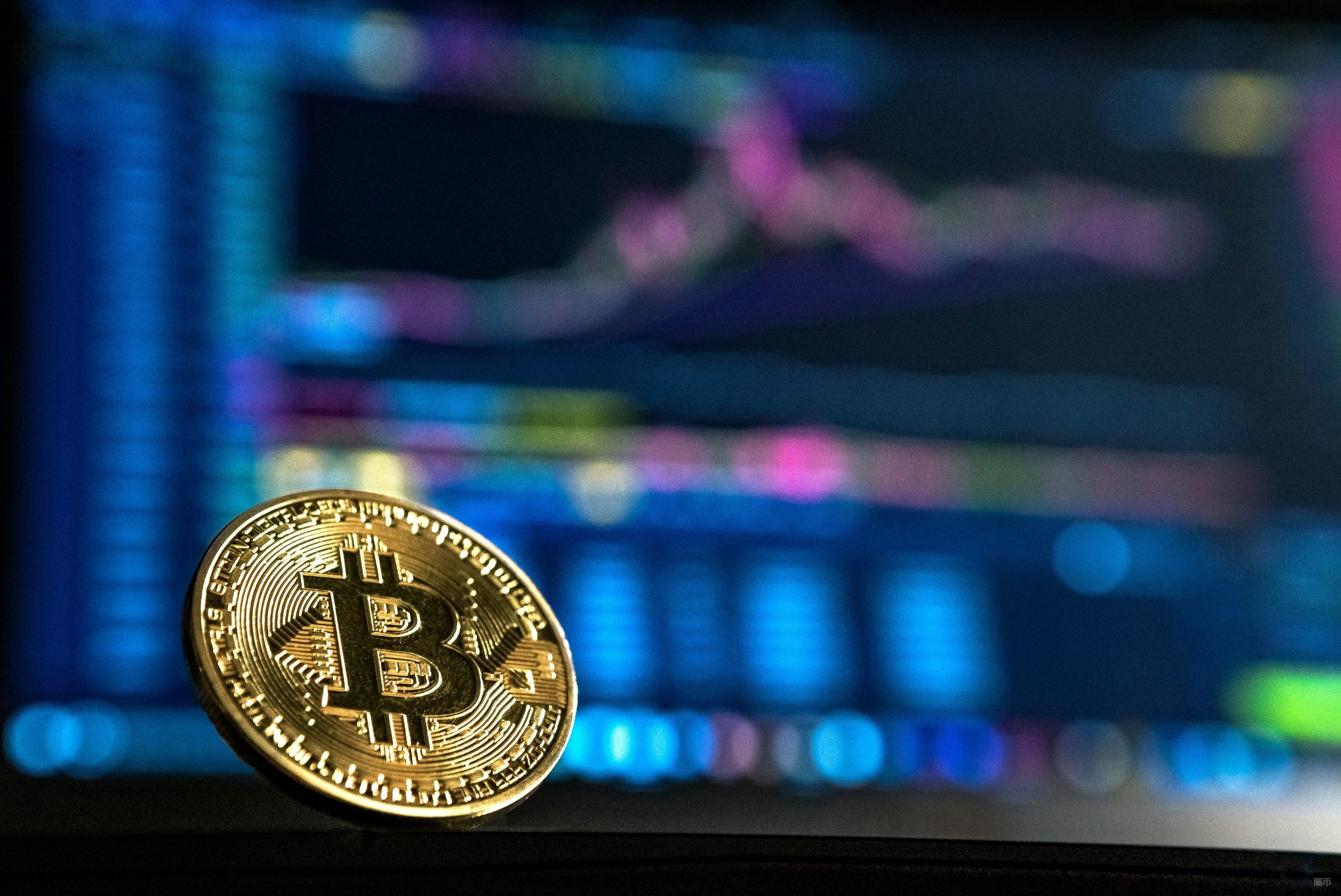 比特币与数字金融科技场景图片